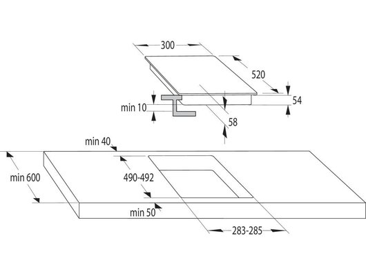 Варочная панель GORENJE GI3201BC